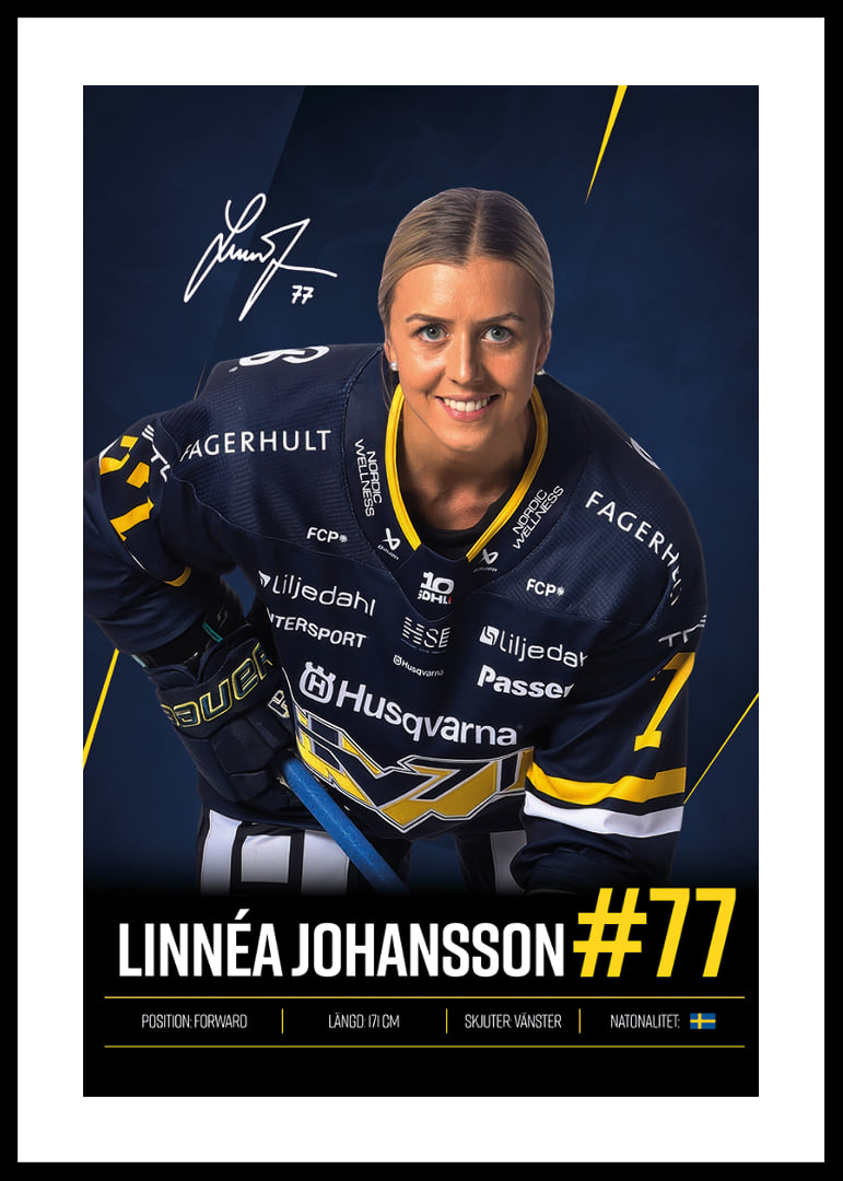 Linnea Johansson #77 HV71 2026/2027-12