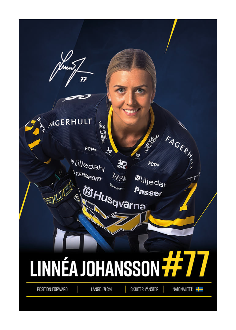 Linnea Johansson #77 HV71 2026/2027-12