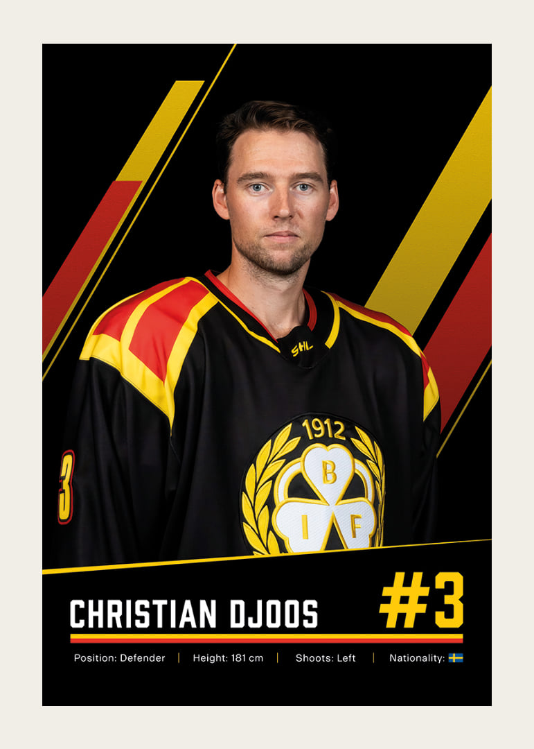 Christian Djoos #3 Brynäs IF 2026/2027-12