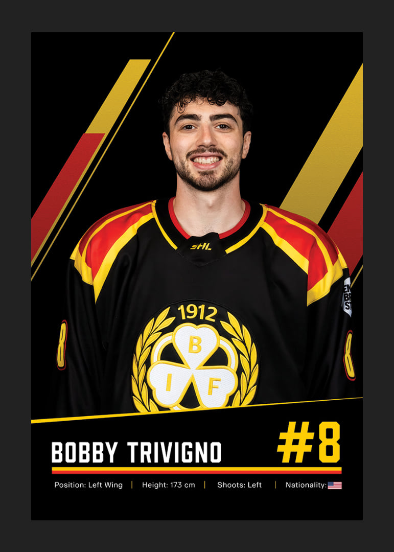 Bobby Trivigno #8 Brynäs IF 2026/2027-12