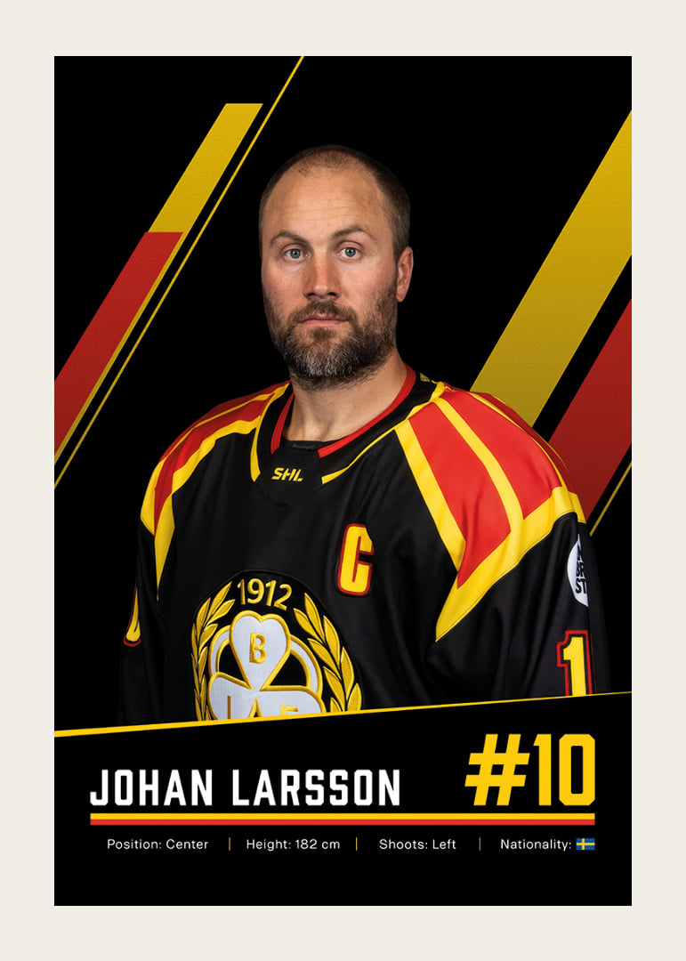 Johan Larsson #10 Brynäs IF 2026/2027-12