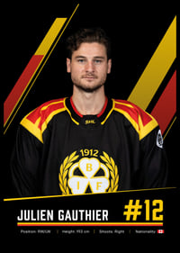 Julien Gauthier #12 Brynäs IF 2026/2027-6