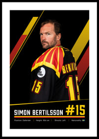 Simon Bertilsson #15 Brynäs IF 2026/2027-0