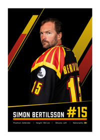 Simon Bertilsson #15 Brynäs IF 2026/2027-1