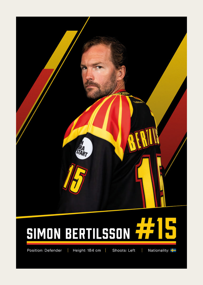 Simon Bertilsson #15 Brynäs IF 2026/2027-12