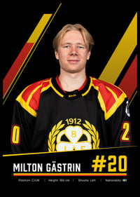 Milton Gästrin #20 Brynäs IF 2026/2027-6