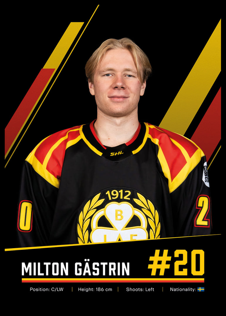 Milton Gästrin #20 Brynäs IF 2026/2027-12