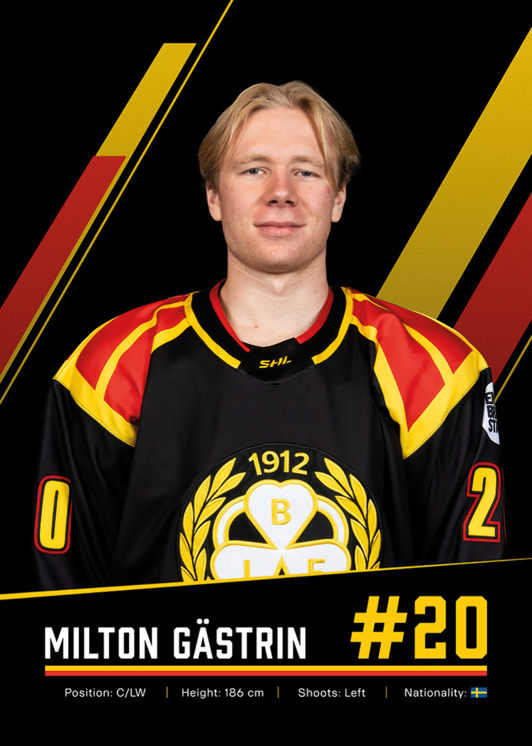 Milton Gästrin #20 Brynäs IF 2026/2027-12