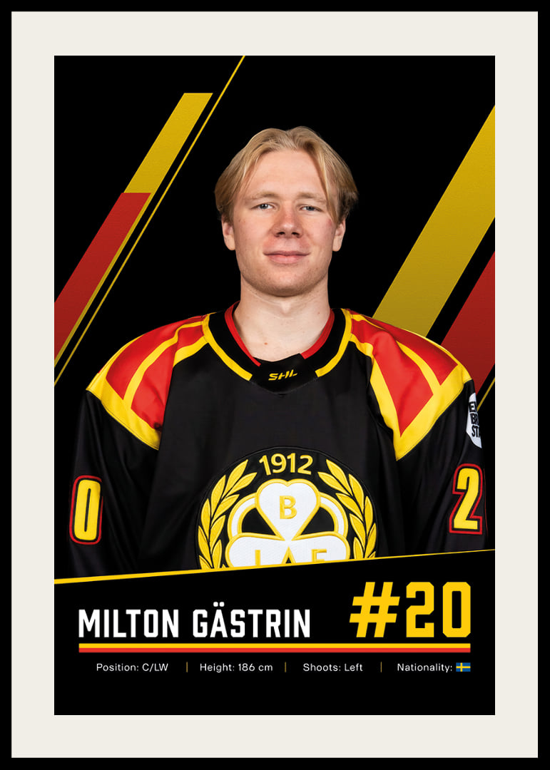 Milton Gästrin #20 Brynäs IF 2026/2027-12
