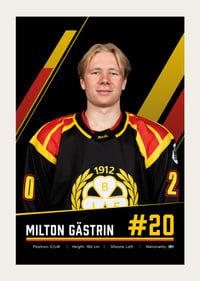 Milton Gästrin #20 Brynäs IF 2026/2027-3