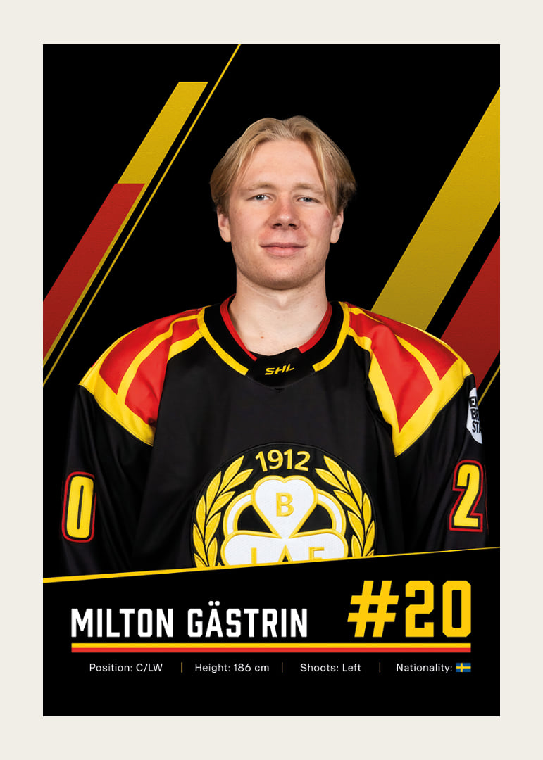 Milton Gästrin #20 Brynäs IF 2026/2027-12