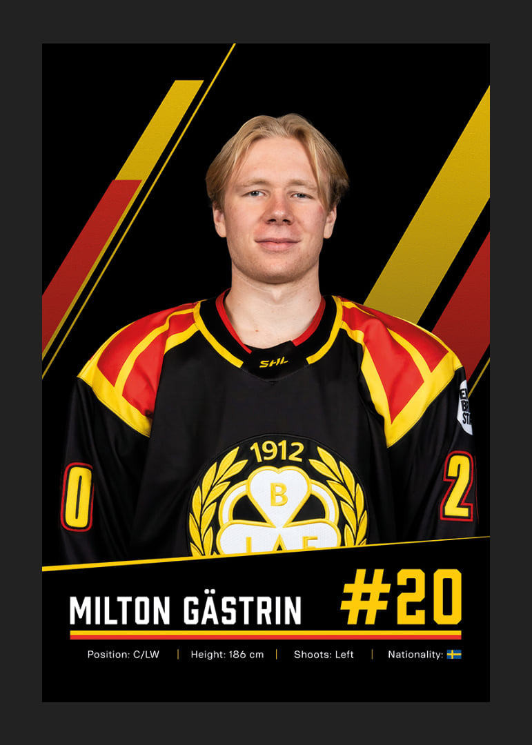 Milton Gästrin #20 Brynäs IF 2026/2027-12