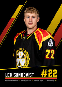 Leo Sundqvist #22 Brynäs IF 2026/2027-7