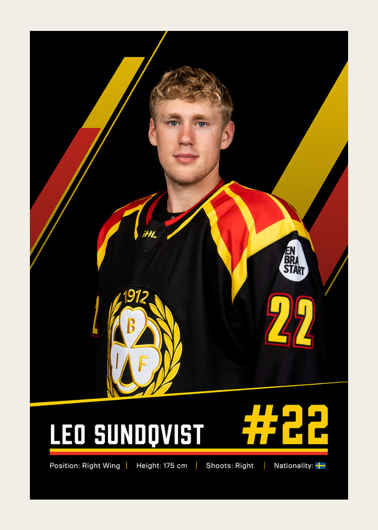 Leo Sundqvist #22 Brynäs IF 2026/2027-12