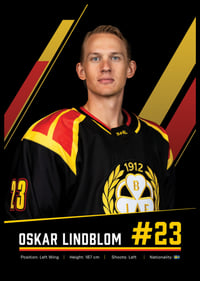 Oskar Lindblom #23 Brynäs IF 2026/2027-6