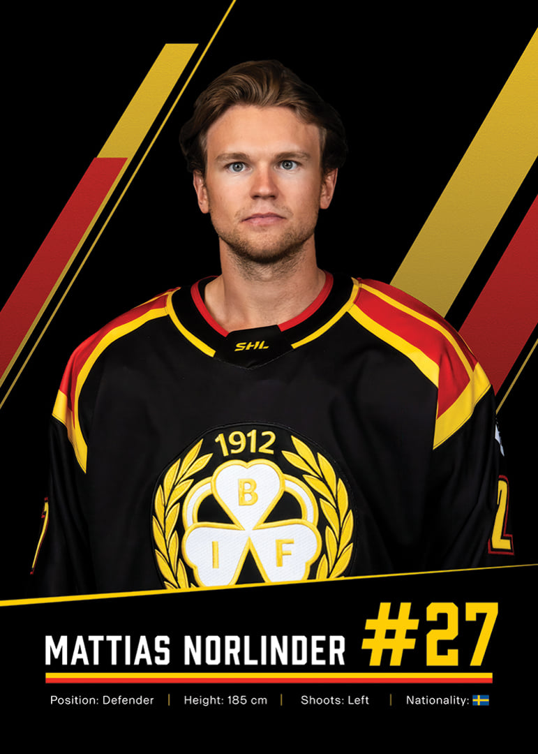 Mattias Norlinder #27 Brynäs IF 2026/2027-12
