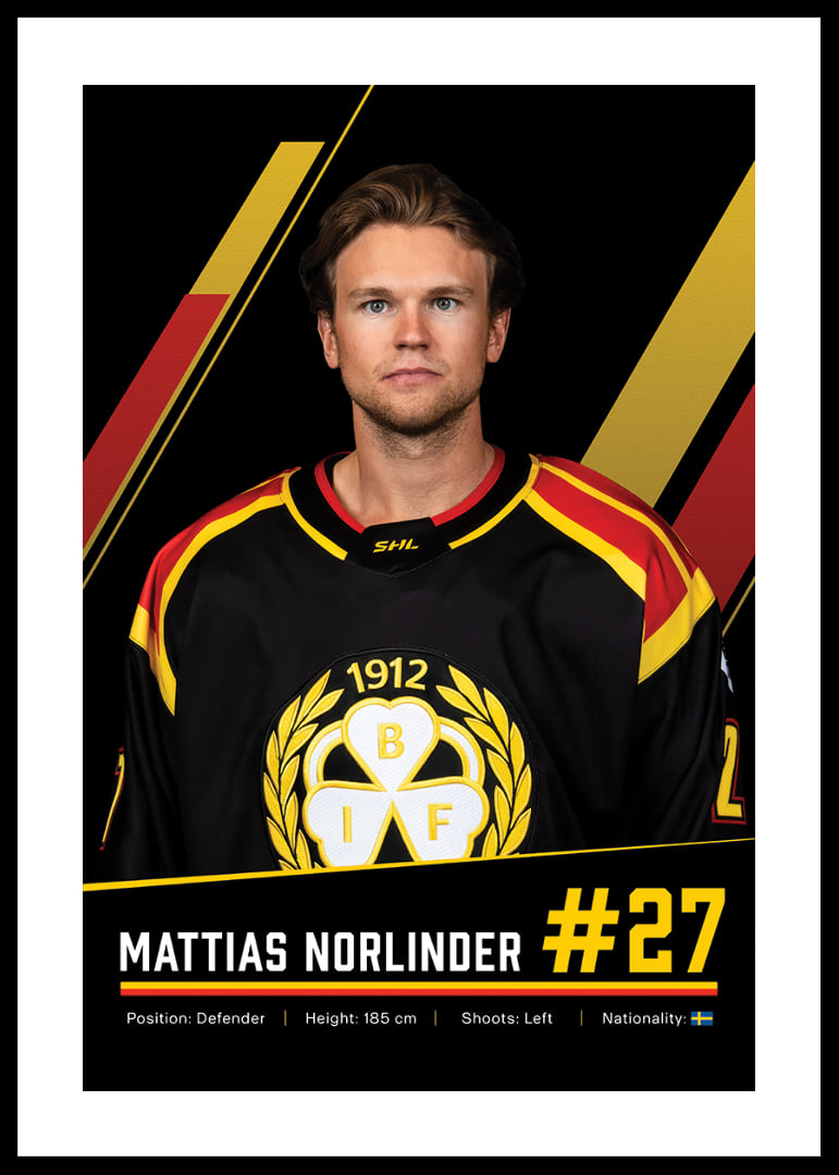 Mattias Norlinder #27 Brynäs IF 2026/2027-12