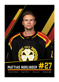 Mattias Norlinder #27 Brynäs IF 2026/2027-1