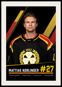 Mattias Norlinder #27 Brynäs IF 2026/2027-2