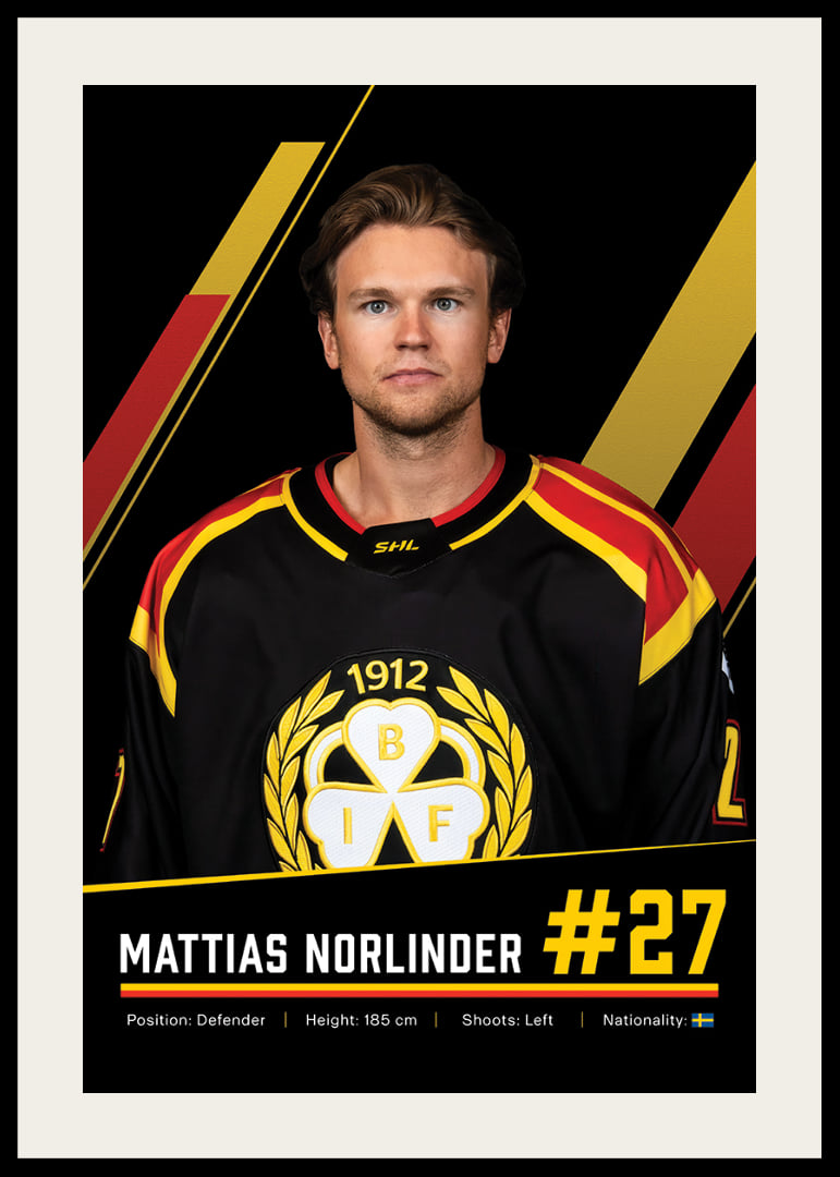 Mattias Norlinder #27 Brynäs IF 2026/2027-12
