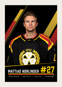 Mattias Norlinder #27 Brynäs IF 2026/2027-3