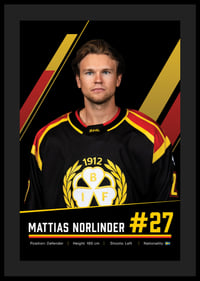 Mattias Norlinder #27 Brynäs IF 2026/2027-4