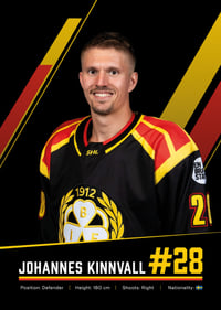 Johannes Kinnvall #28 Brynäs IF 2026/2027-7