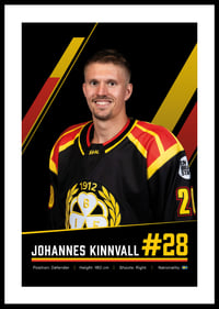 Johannes Kinnvall #28 Brynäs IF 2026/2027-0