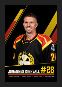 Johannes Kinnvall #28 Brynäs IF 2026/2027-5
