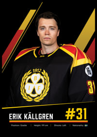 Erik Källgren #31 Brynäs IF 2026/2027-6