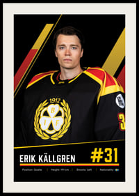 Erik Källgren #31 Brynäs IF 2026/2027-2