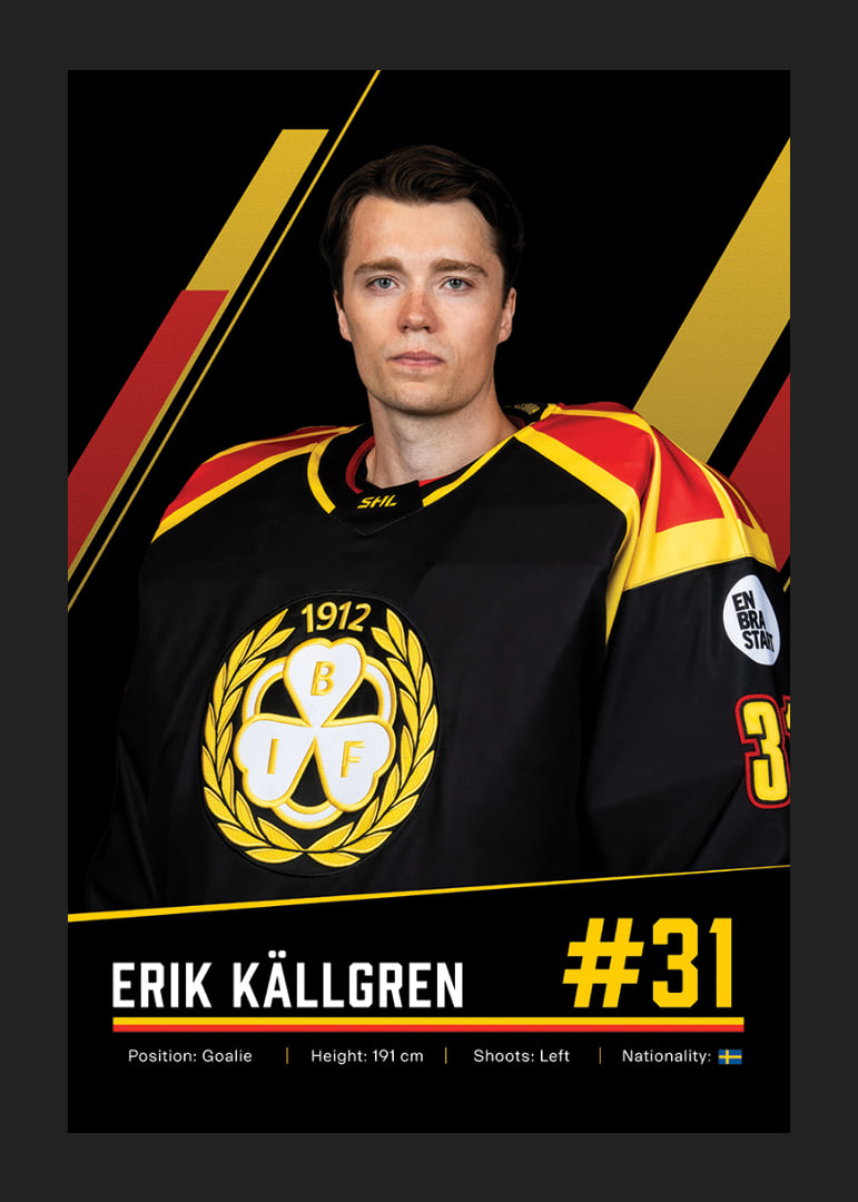 Erik Källgren #31 Brynäs IF 2026/2027-12