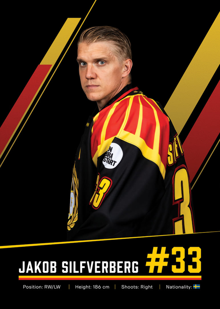Jakob Silfverberg #33 Brynäs IF 2026/2027-12