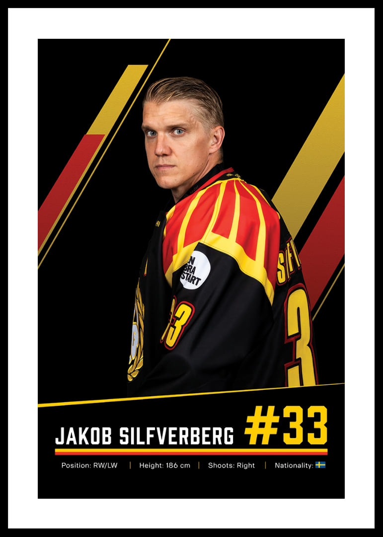 Jakob Silfverberg #33 Brynäs IF 2026/2027-12