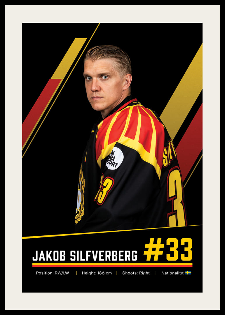 Jakob Silfverberg #33 Brynäs IF 2026/2027-12