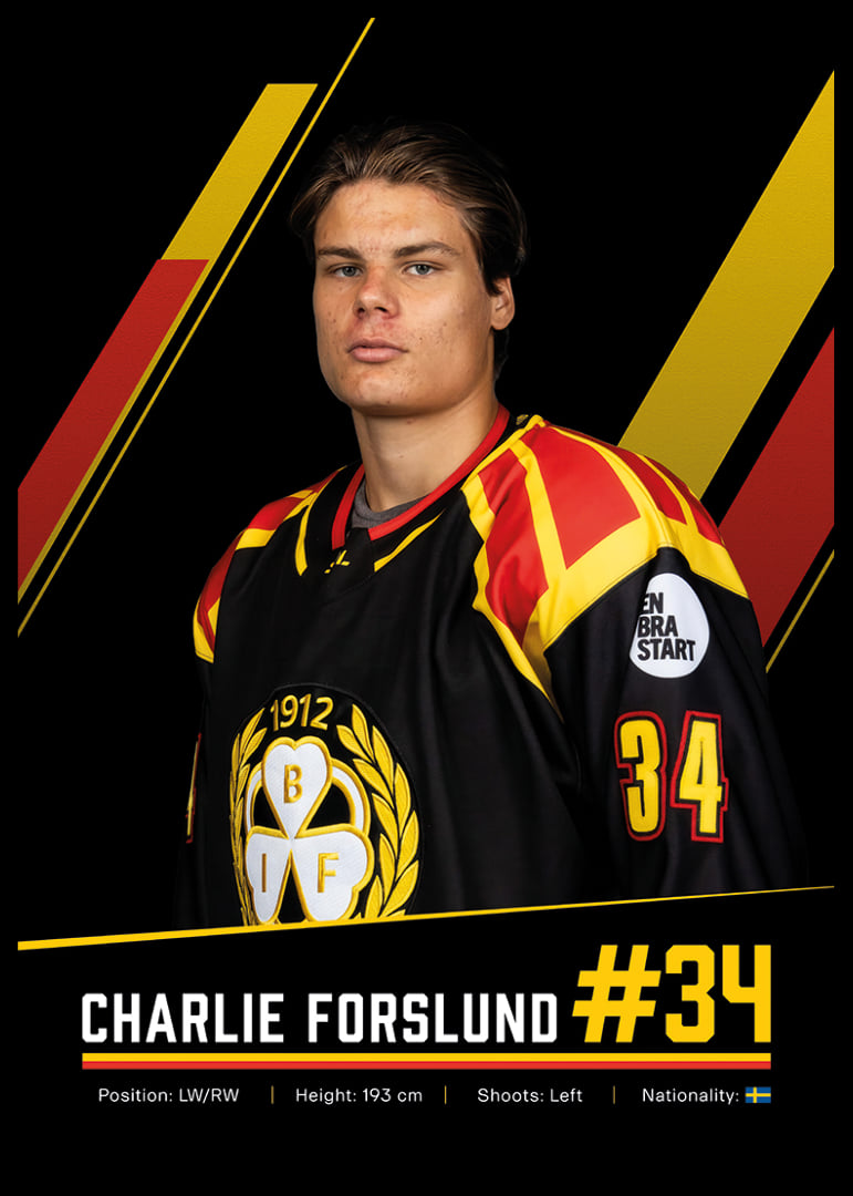 Charlie Forslund #34 Brynäs IF 2026/2027-12