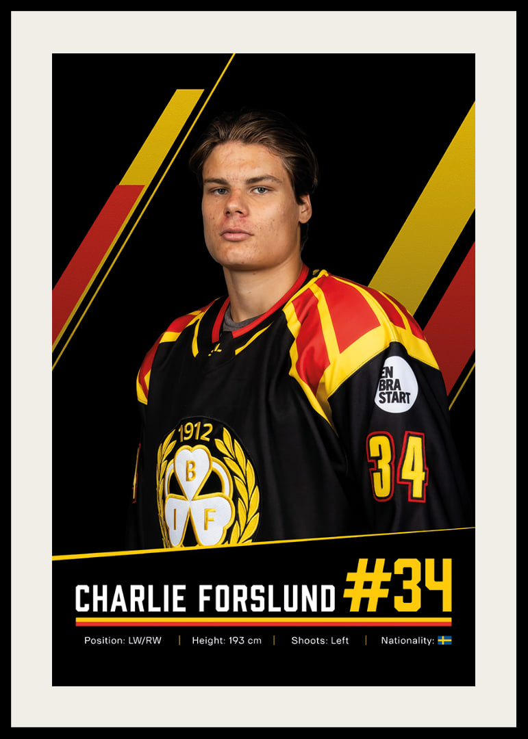 Charlie Forslund #34 Brynäs IF 2026/2027-12