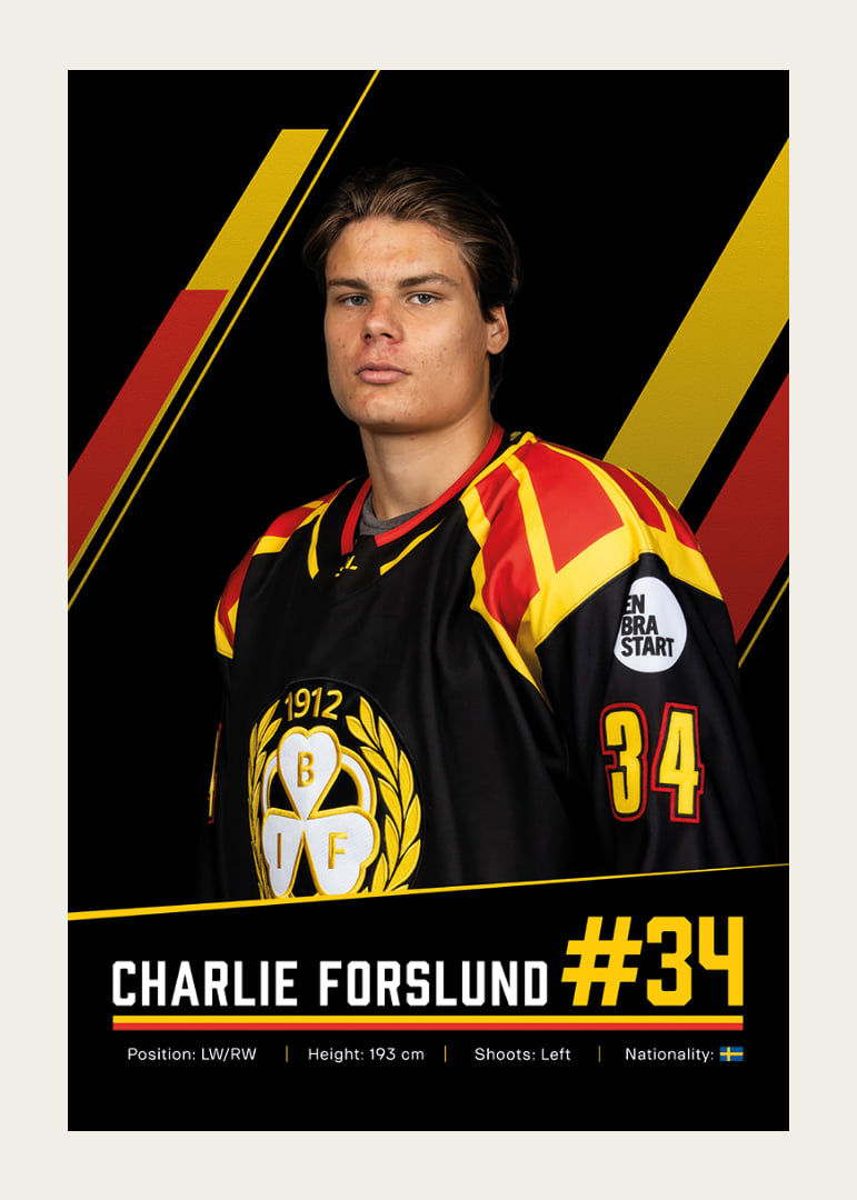 Charlie Forslund #34 Brynäs IF 2026/2027-12
