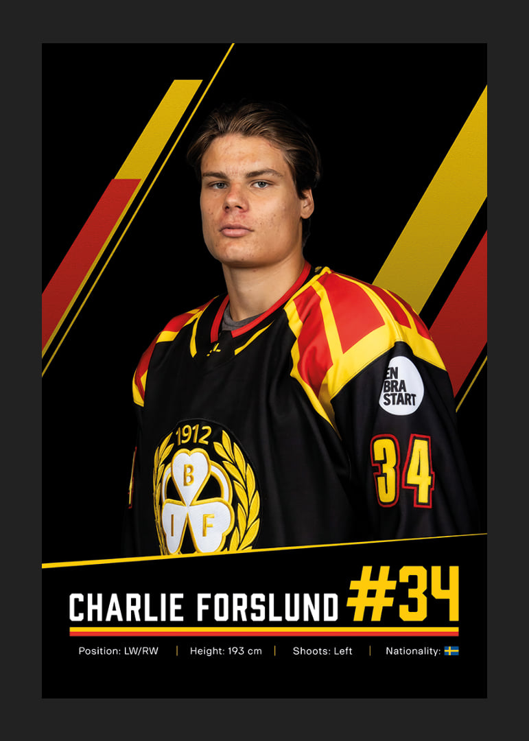 Charlie Forslund #34 Brynäs IF 2026/2027-12