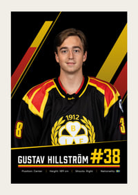 Gustav Hillström #38 Brynäs IF 2026/2027-3