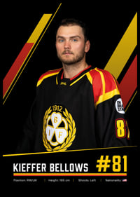 Kieffer Bellows #81 Brynäs IF 2026/2027-6