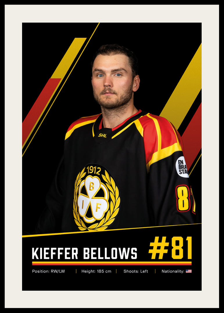 Kieffer Bellows #81 Brynäs IF 2026/2027-12