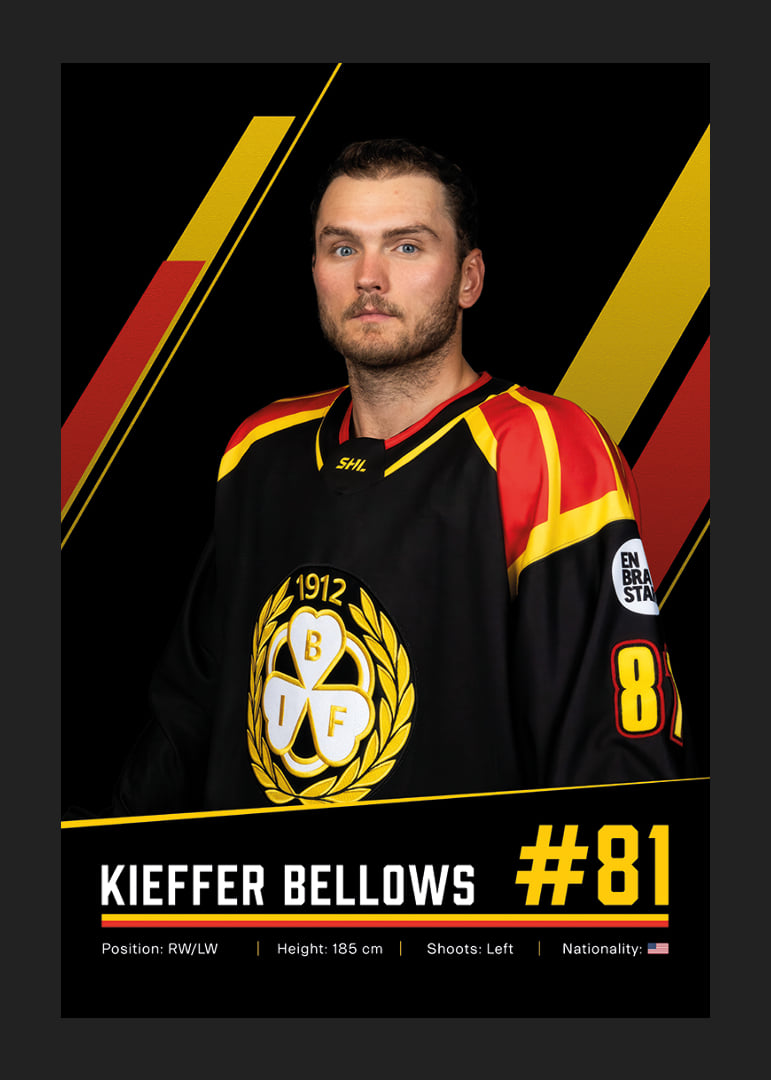 Kieffer Bellows #81 Brynäs IF 2026/2027-12