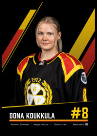 Oona Koukkula #8 Brynäs IF 2026/2027-6