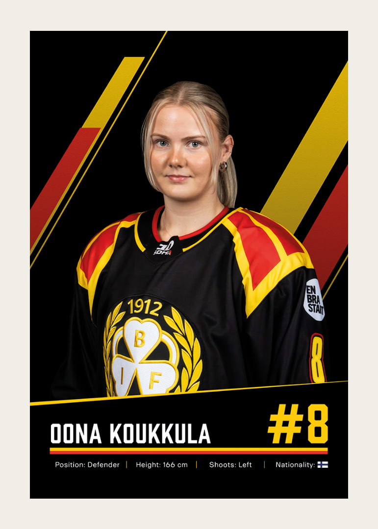 Oona Koukkula #8 Brynäs IF 2026/2027-12