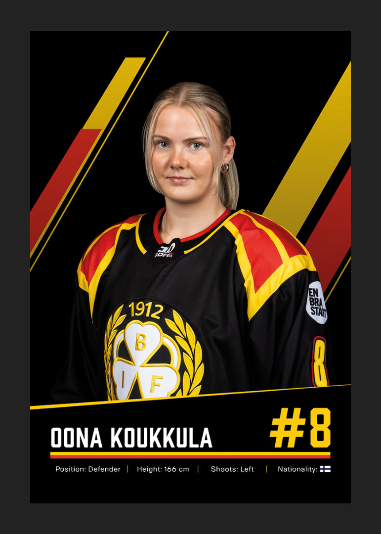 Oona Koukkula #8 Brynäs IF 2026/2027-12