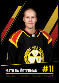 Matilda Österman #11 Brynäs IF 2026/2027-6