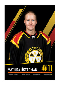 Matilda Österman #11 Brynäs IF 2026/2027-1