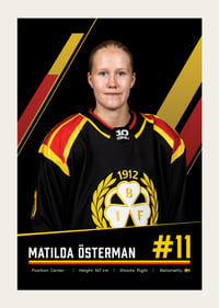 Matilda Österman #11 Brynäs IF 2026/2027-3