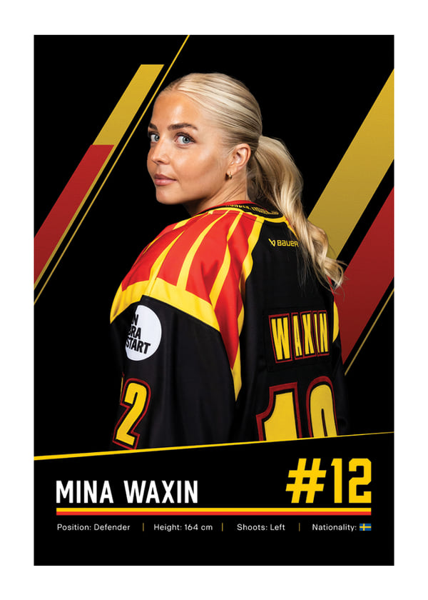 Poster Mina Waxin #12 Brynäs IF 2026/2027